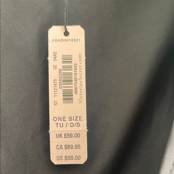 Victoria's Secret Black Kimono - Picture 5 of 6